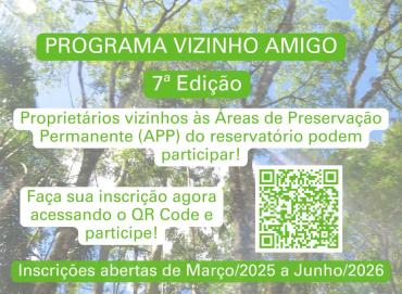 7ª Edição Programa Vizinho Amigo 2025/2026
